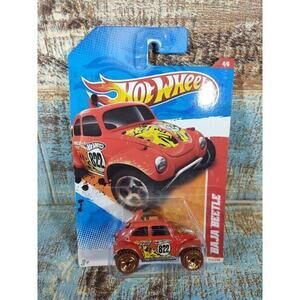 Hot Wheels: Baja Beetle Thrill Racers -‎ Jungle 11 On Short Card Die Cast Car